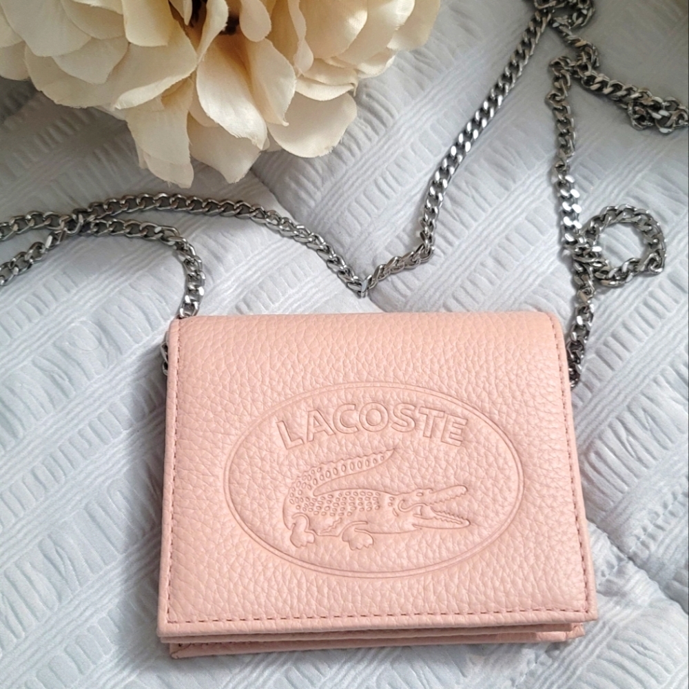 Lacoste chain wallet